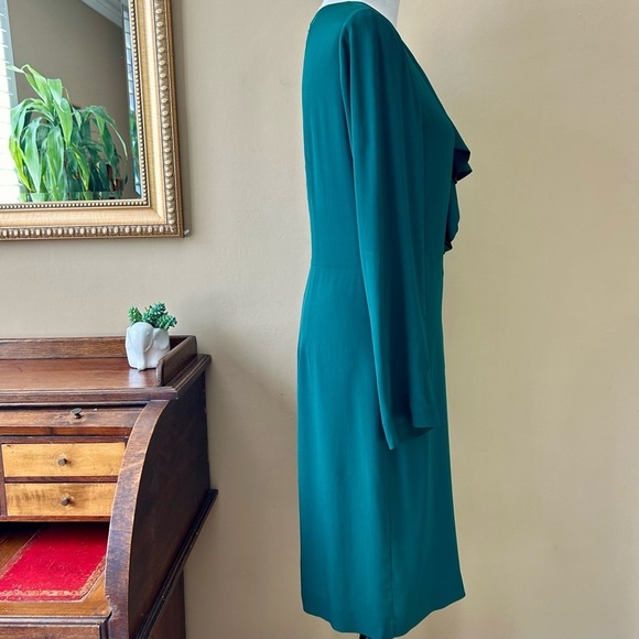Marni Green Long Sleeve Dress - Picture 3 of 11